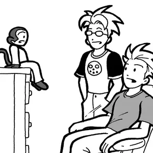 Comic: "Usually we sit around and talk"