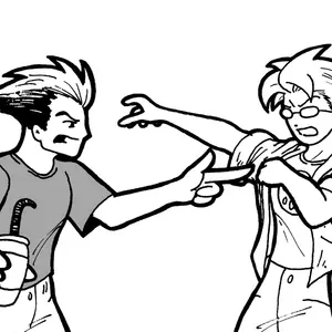 Comic: "Shawn resents people who work"