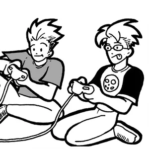 Comic: "Can guys be hopeless romantics?"