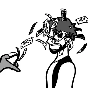 Comic: "Funny Card Trick"