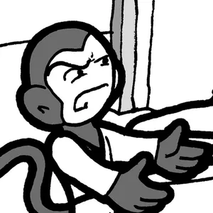 Comic: "Ninja Monkey implies"