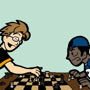 Comic: "Wanna lose a game of chess?"