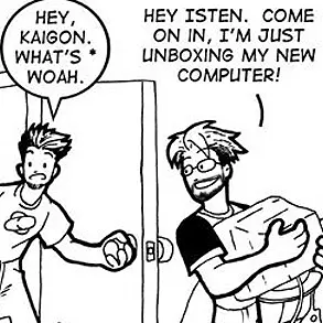 Comic: "[Team N3] No Ewoks"