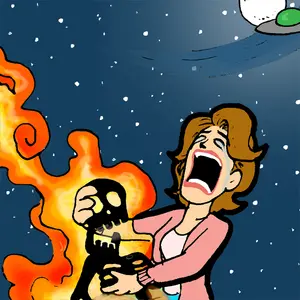 Comic: "Karen’s bad dream"