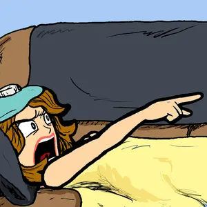 Comic: "Karen is sick"