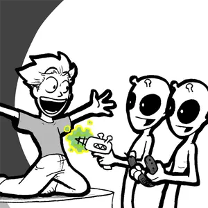 Comic: "You saved me!"