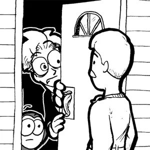 Comic: "Is Shawn here?"