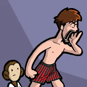 Comic: "Slow down? No, you HURRY UP"