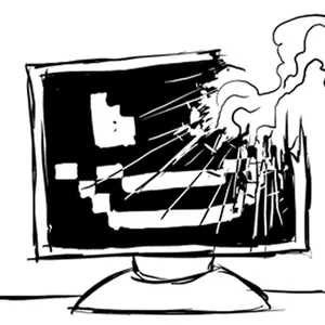 Comic: "My computer’s being a tool"