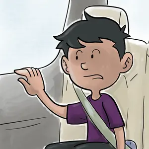 Comic: "Front. Back. Left. Right."