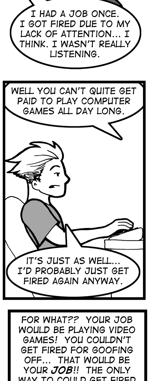 Shawn eats. Sometimes sleeps.