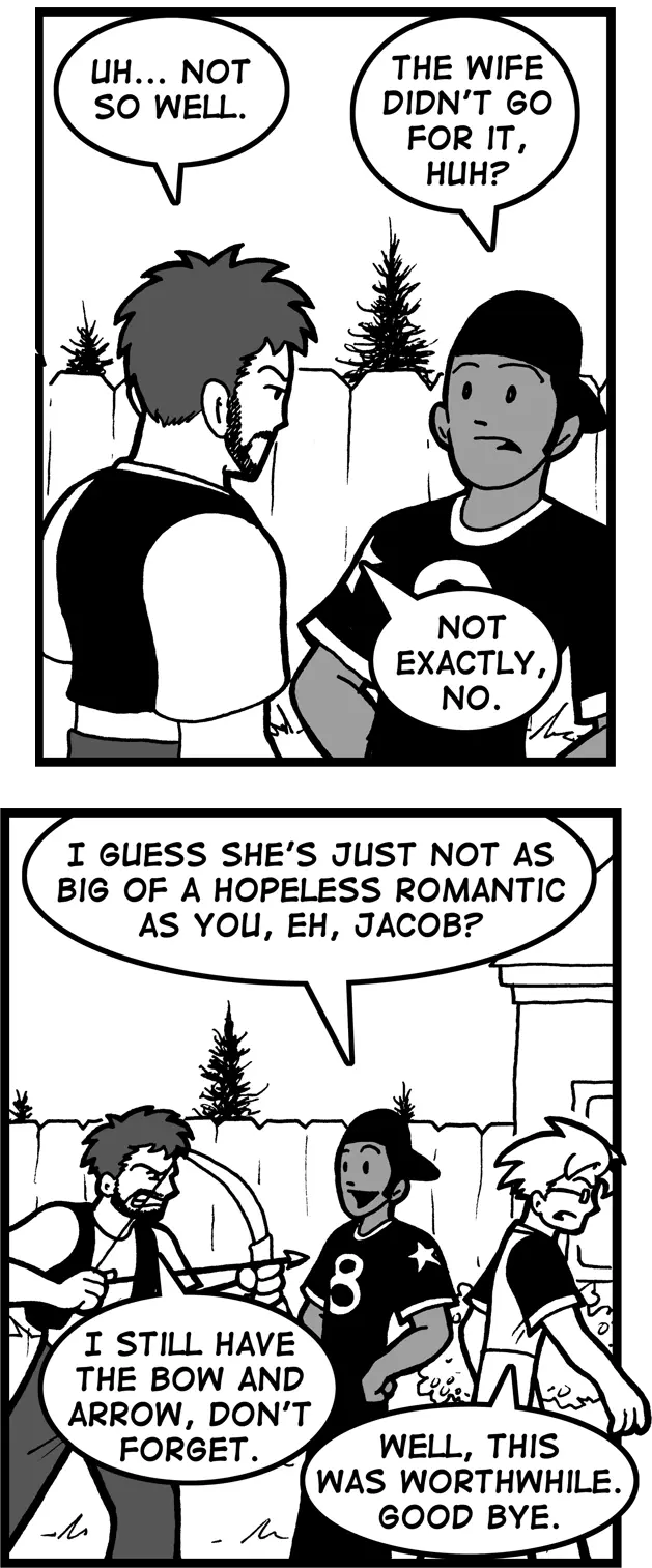 Jacob is a hopeless romantic