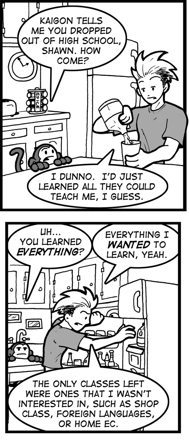 Too smart for school