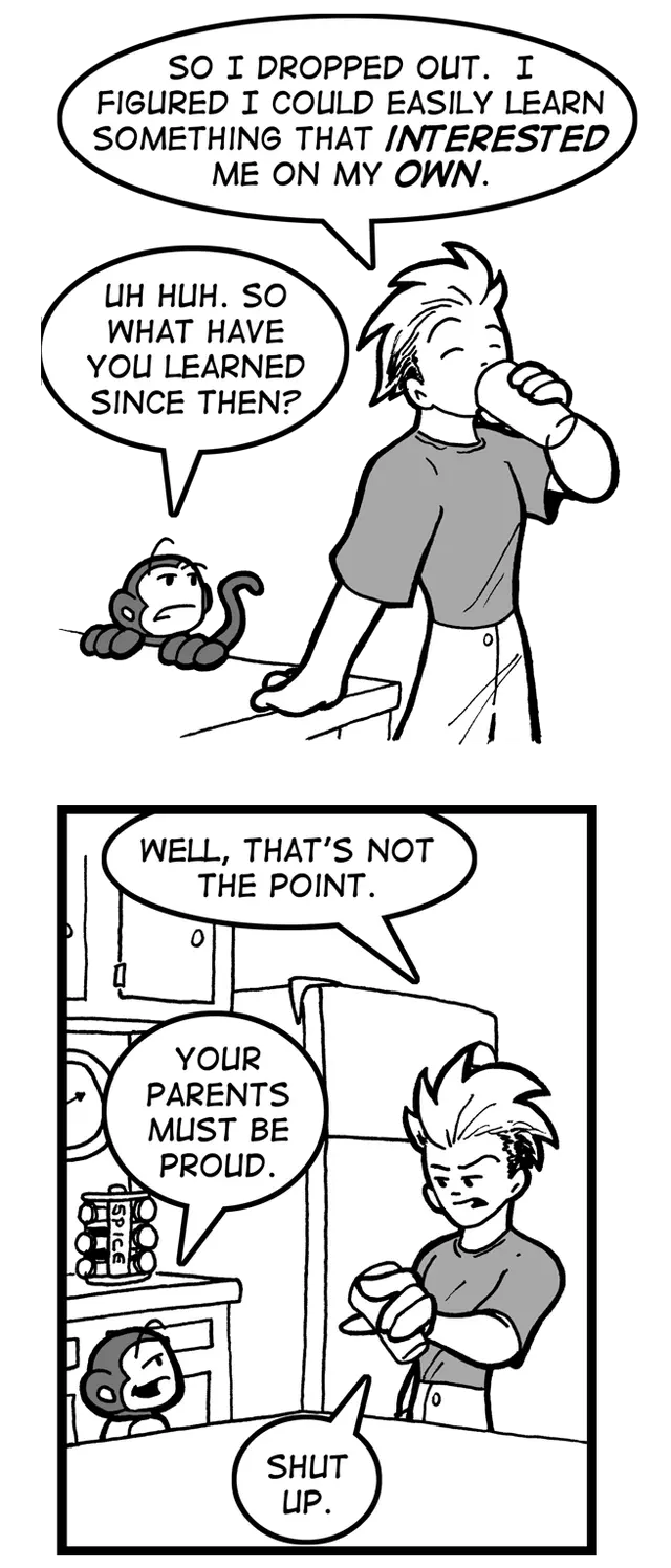 Too smart for school