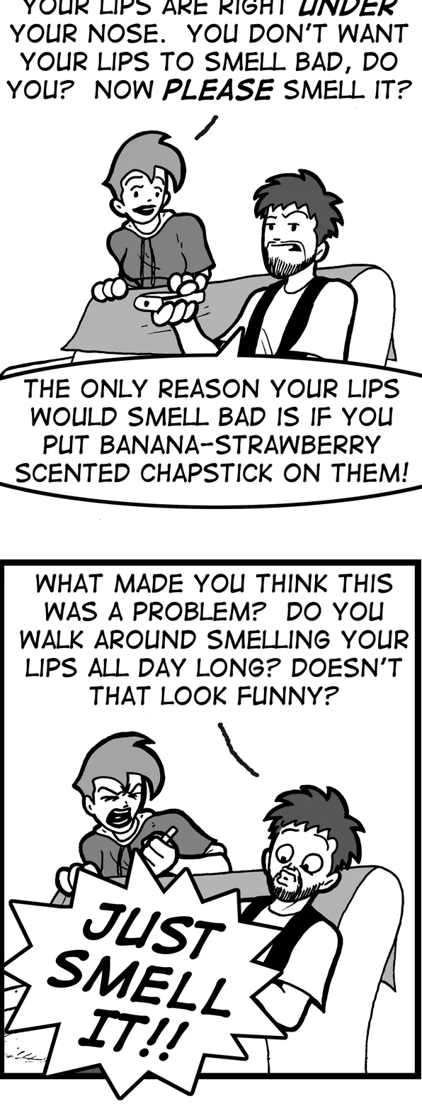 Smelly chapstick