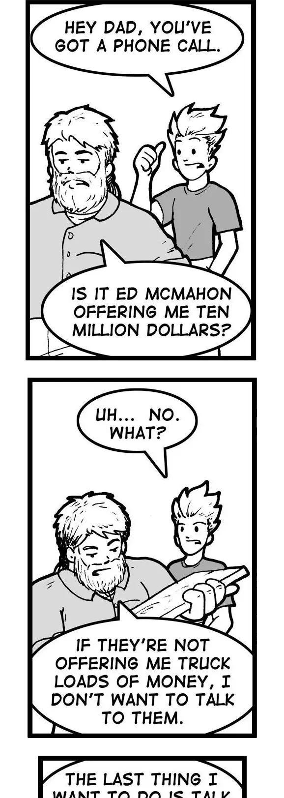 It’s not Ed McMahon