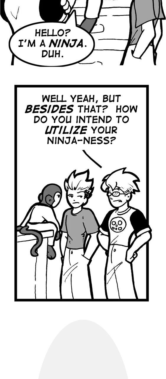 Ninja Monkey’s career plan