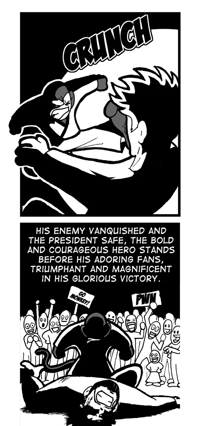 Ninja Monkey wants to be a ninja