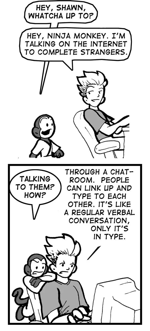 Shawn talks to the internet