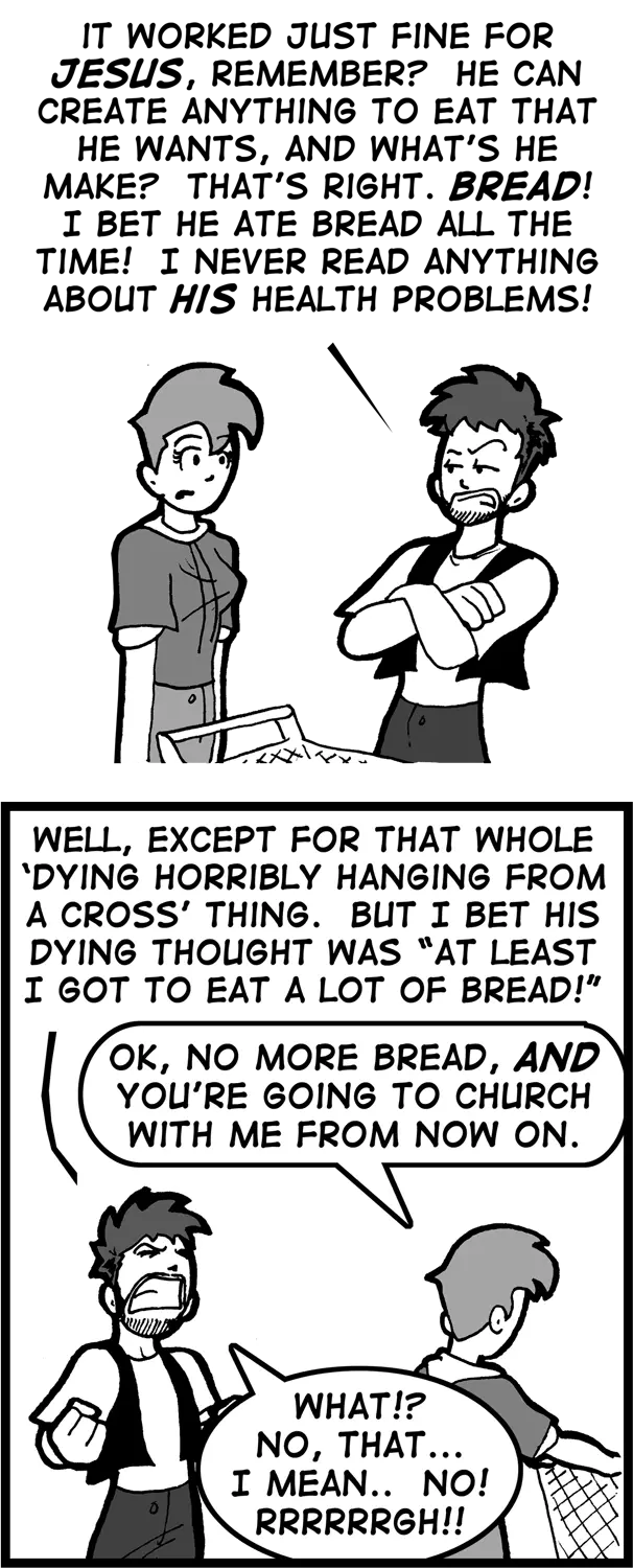 Jesus liked bread too