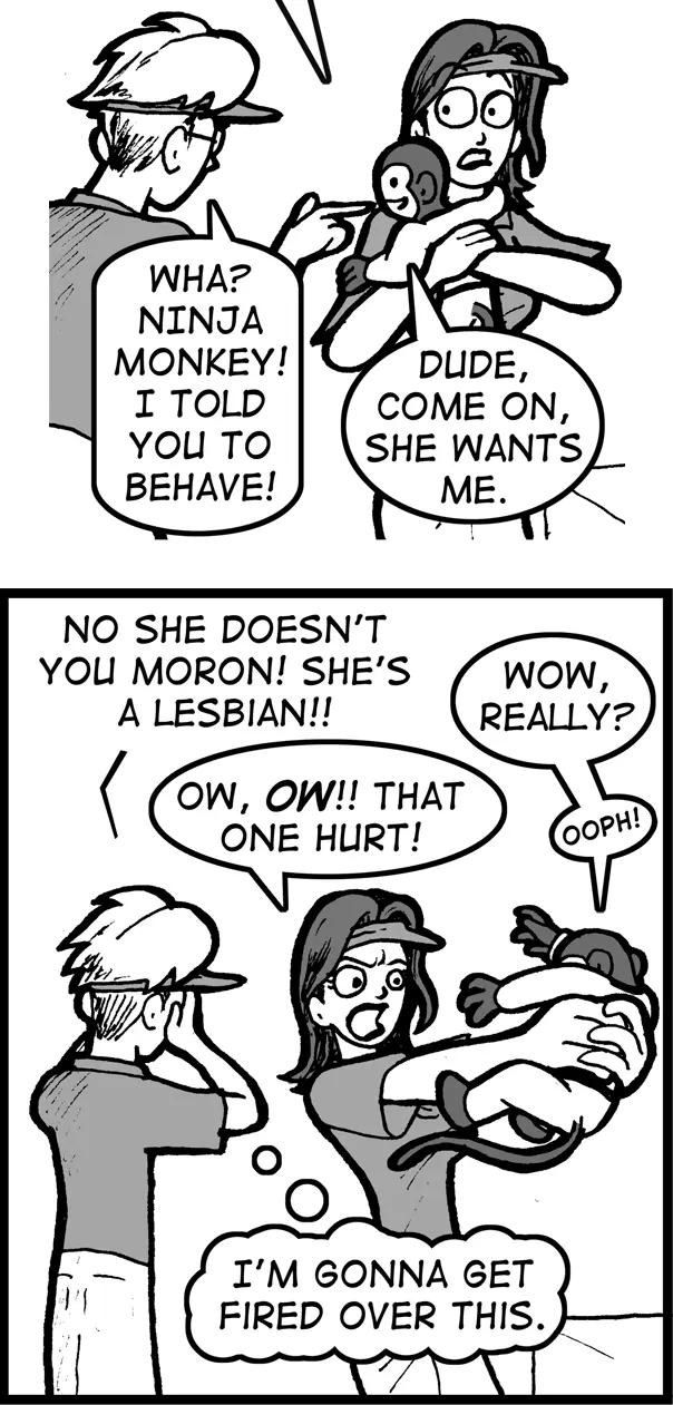 Ninja Monkey likes Amber