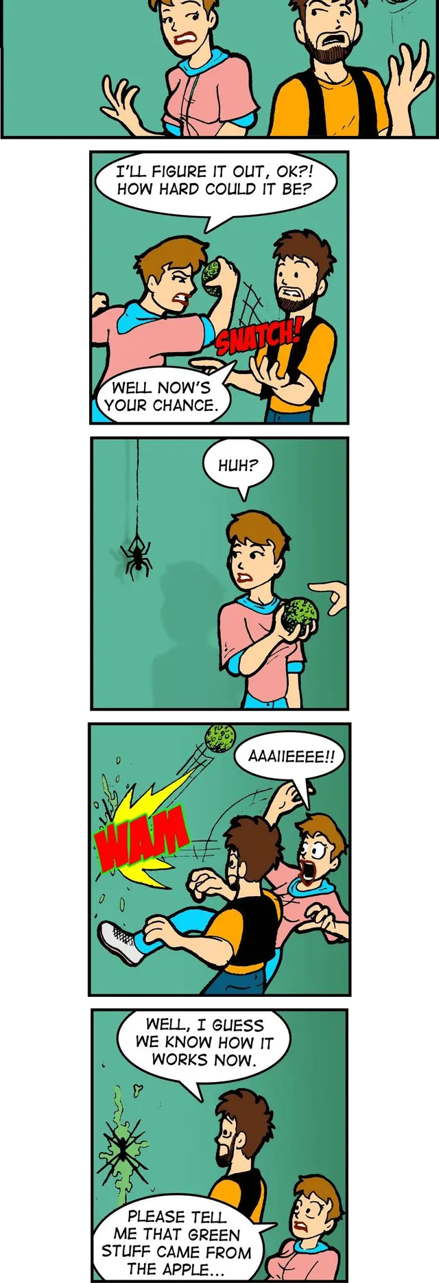 Spider vs Apple!