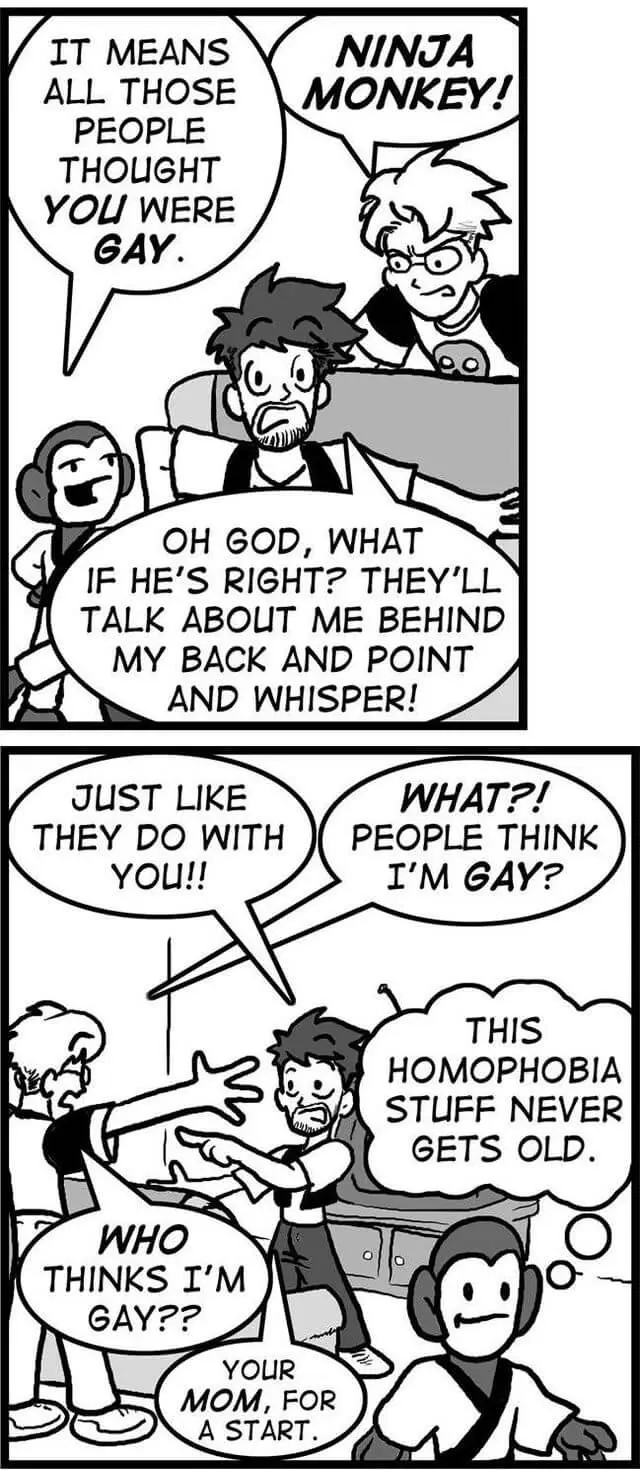 People think Jacob is gay