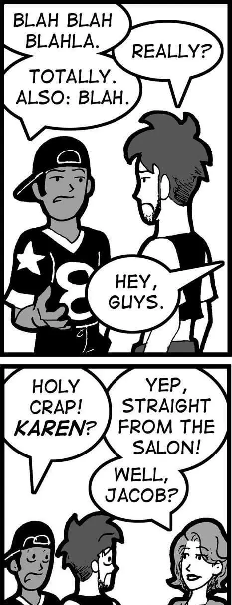 Karen’s new haircut