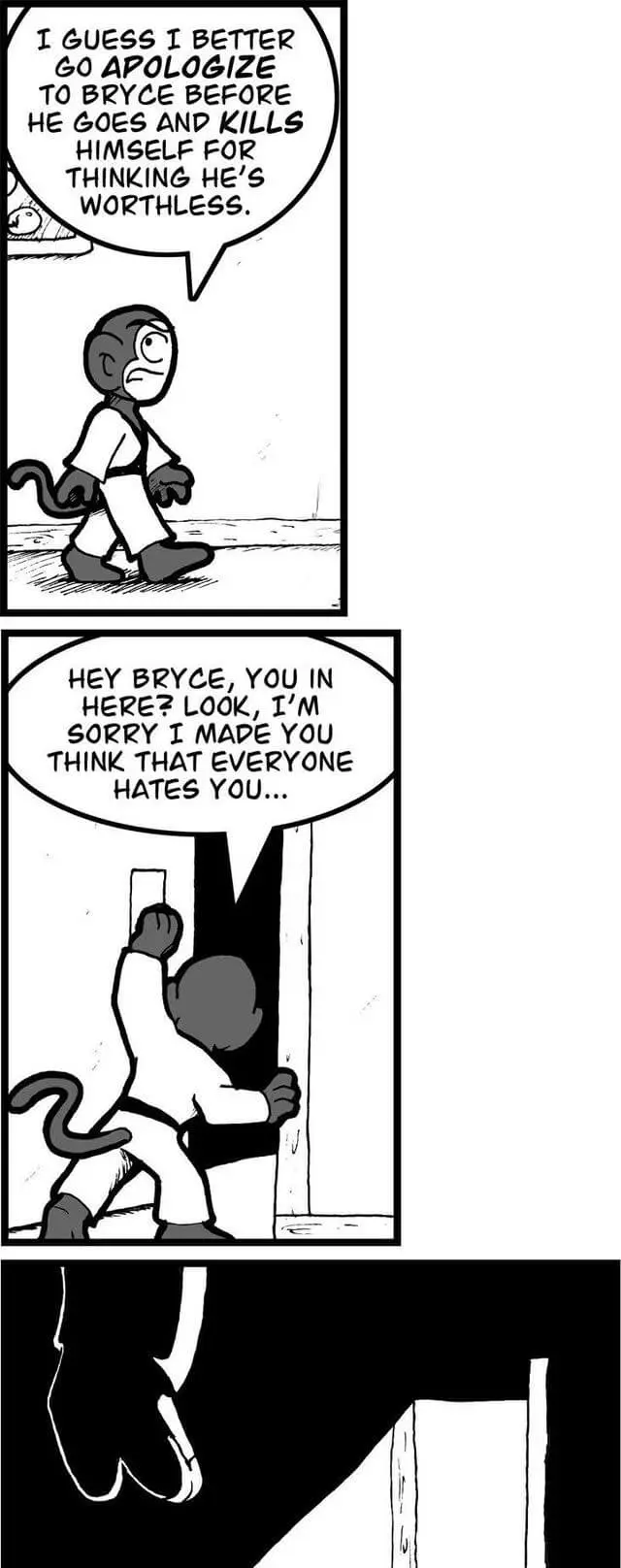 Ninja Monkey apologizes