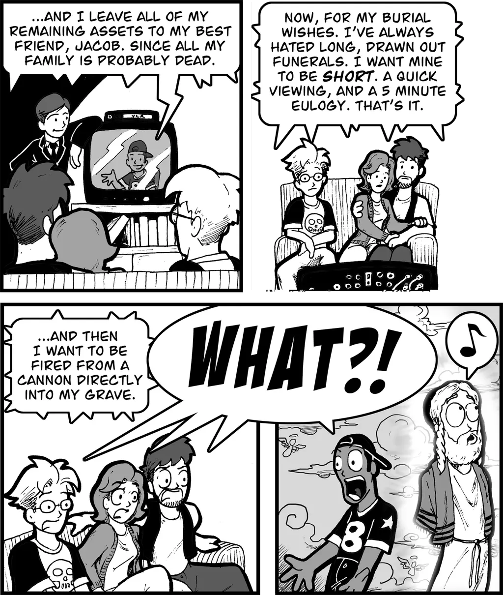 Comic: "Bryce’s Video Will"