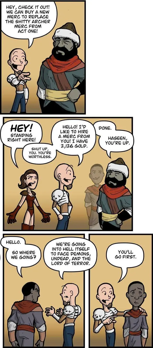 vs Diablo: The One with Mercenaries