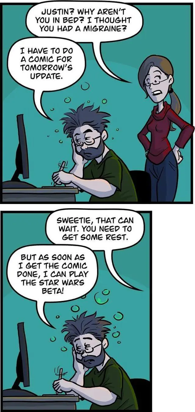 It’s funny because it’s true…?