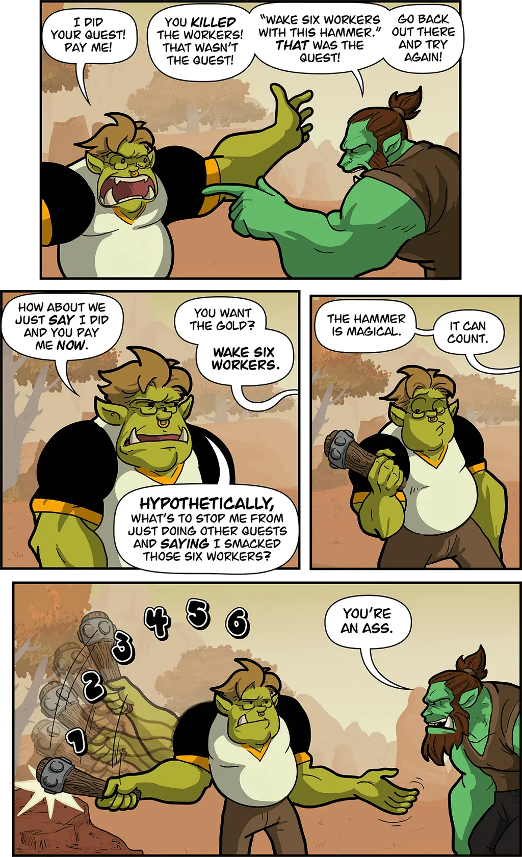 Comic: "Magic Hammer"