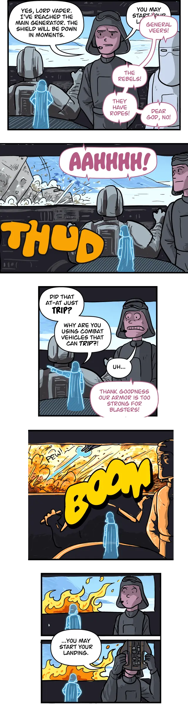 You may start your landing