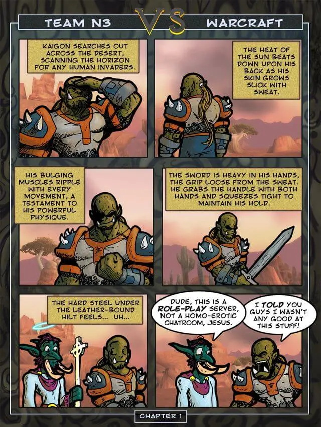 [Team N3] WoW #1 – Roleplaying