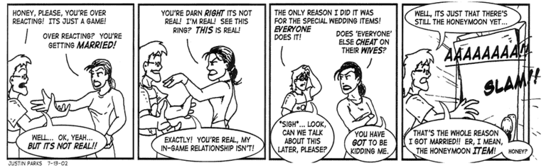 Comic: 'Love Story #2' published on 2000-09-02T08:00:00.000Z by Justin Parks