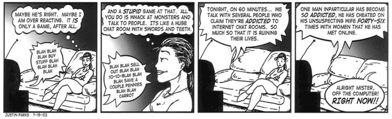 Comic: 'Love Story #3' published on 2000-09-03T08:00:00.000Z by Justin Parks