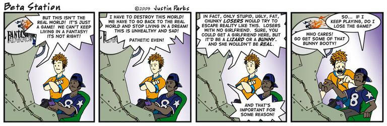 Comic: '[Beta Station] Final Fantasy Tactics Advance' published on 2003-10-12T08:00:00.000Z by Justin Parks
