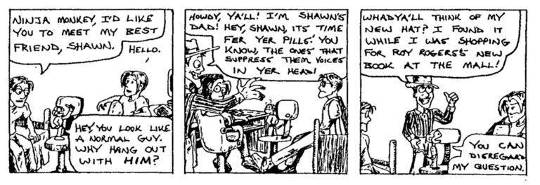 Comic: 'Nevermind' published on 1997-06-03T08:00:00.000Z by Justin Parks