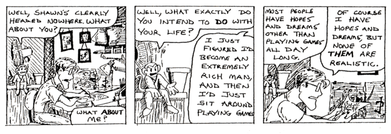 Comic: 'Hopes and Dreams' published on 1997-06-08T08:00:00.000Z by Justin Parks